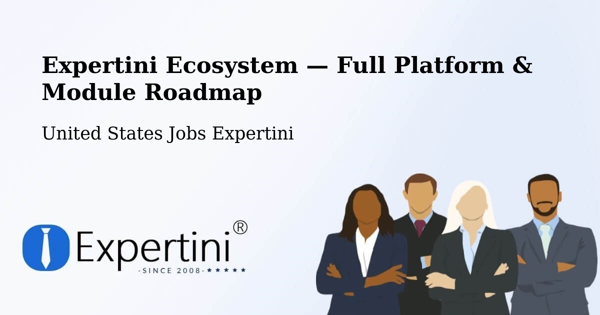 Expertini Ecosystem — Full Platform & Module Roadmap – Mira Monte